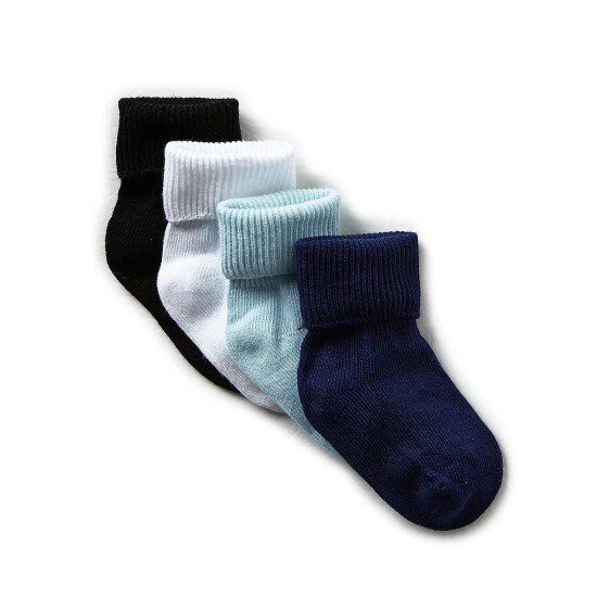 Hot Sale β Starting Out 4-Pack Single Cuffed 𧦠Socks Pink/white/grey π 3 Hot Sale β Starting Out 4-Pack Single Cuffed 𧦠Socks Pink/white/grey π