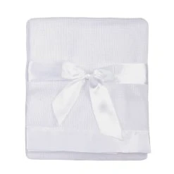 Budget 🧨 Starting Out Baby Satin-Trim Blanket White ⭐ -Starting Out Shop unnamed file 12