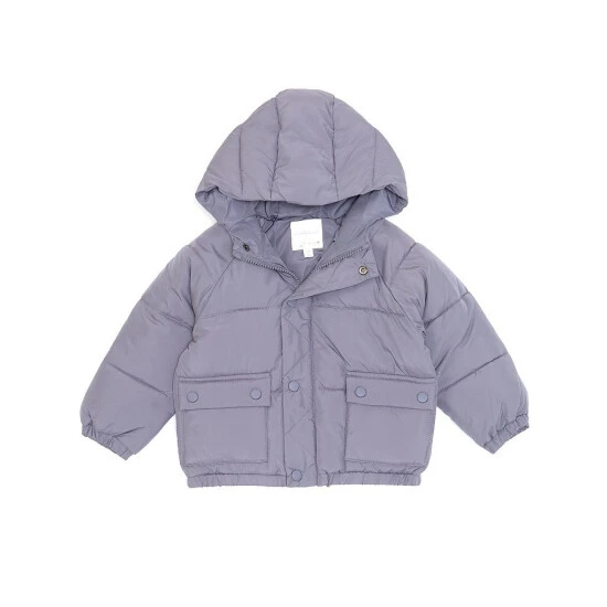 Budget ๐ Starting Out Baby Boys 12-24 Months Quilted Hooded Puffer ๐งฅ Coat Yellow ๐ 4 Budget ๐ Starting Out Baby Boys 12-24 Months Quilted Hooded Puffer ๐งฅ Coat Yellow ๐ - Image 2