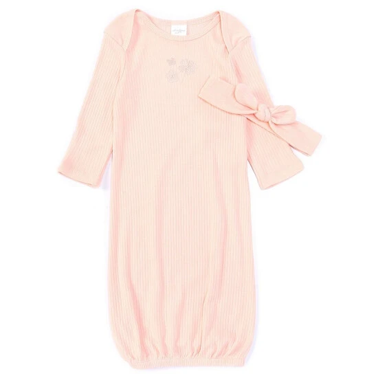 Best Pirce โ๏ธ Starting Out Baby Girl Newborn-6 Months Rib Knit Gown Pink ๐ 3 Best Pirce โ๏ธ Starting Out Baby Girl Newborn-6 Months Rib Knit Gown Pink ๐