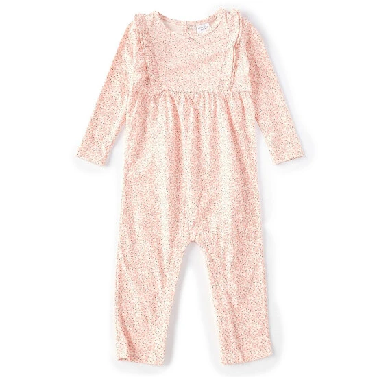 New π― Starting Out Baby π§ Girls 12-24 Months Floral Print Long Sleeve Ruffle Coverall Pink π 3 New π― Starting Out Baby π§ Girls 12-24 Months Floral Print Long Sleeve Ruffle Coverall Pink π
