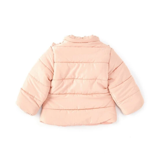 Top 10 🤩 Starting Out Baby 👧 Girls 3-24 Months Removable Faux Fur Hood Quilted Puffer 🧥 Coat Pink 🔔 6 Top 10 🤩 Starting Out Baby 👧 Girls 3-24 Months Removable Faux Fur Hood Quilted Puffer 🧥 Coat Pink 🔔 - Image 4