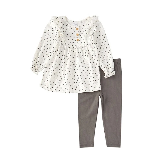 Wholesale ๐ฅ Starting Out Baby ๐ง Girls 12-24 Months Mini Heart Pant Set White ๐ 3 Wholesale ๐ฅ Starting Out Baby ๐ง Girls 12-24 Months Mini Heart Pant Set White ๐