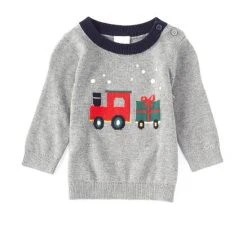Best reviews of 😍 Starting Out Baby Boys 3-9 Months Present Train Pullover Grey 🧨