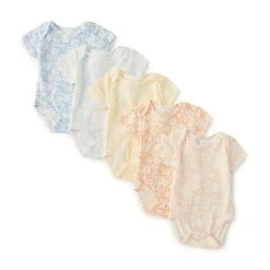 Best reviews of 😉 Starting Out Baby 👧 Girls Newborn-9 Months Flower Print 5-Pack Bodysuit Multi 😉