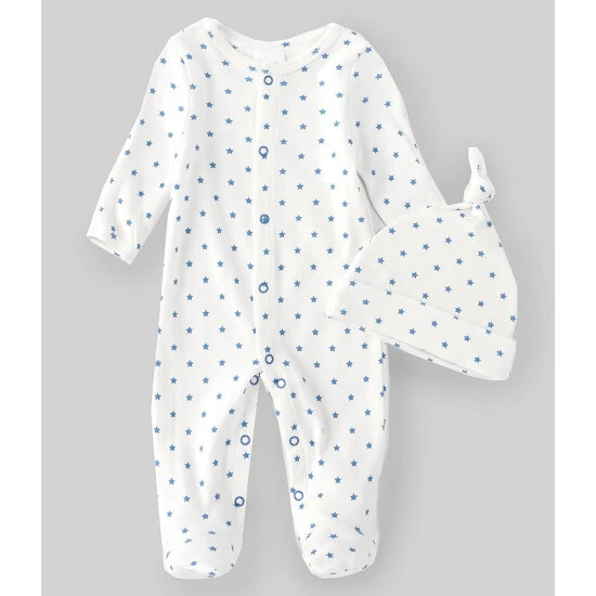 New ๐ Starting Out Baby Boys Preemie-9 Months Star Print Footed Coverall White โค๏ธ 3 New ๐ Starting Out Baby Boys Preemie-9 Months Star Print Footed Coverall White โค๏ธ