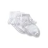 Best deal 🧨 Starting Out 3-Pack Lace Trimmed 🧦 Socks White 👏