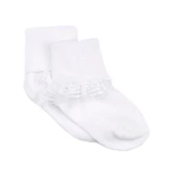 Hot Sale 🔥 Starting Out Ribbons/Bow Sock White/white ⌛