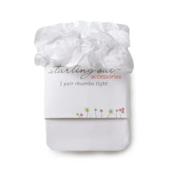 Cheap ⌛ Starting Out Scalloped Rumba Ruffle Tights White 😉