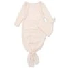 New 🧨 Starting Out Baby 👧 Girls Newborn-6 Months Long-Sleeve Stripe Knotted Gown Pink ⭐ -Starting Out Shop unnamed file 328