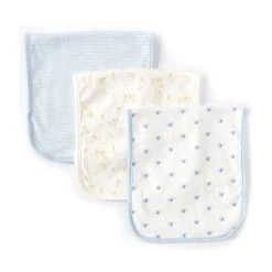 Cheapest ✔️ Starting Out Baby Boys Elephant 3-Pack Burp Cloths Blue 😍