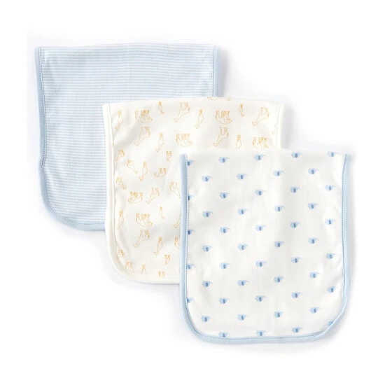 Cheapest โ๏ธ Starting Out Baby Boys Elephant 3-Pack Burp Cloths Blue ๐ 3 Cheapest โ๏ธ Starting Out Baby Boys Elephant 3-Pack Burp Cloths Blue ๐