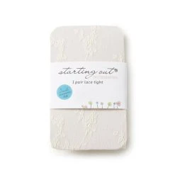 Cheapest 👍 Starting Out Lace Detailed Tights Ivory 🌟