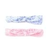 Buy ❤️ Starting Out Baby 👧 Girls Eyelet Floral Knot Bow 2-Pack Headbands Multi 🛒