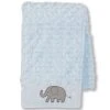 Flash Sale 🎁 Starting Out Baby Boys Swirl Elephant Blanket Blue 👍 -Starting Out Shop unnamed file 340