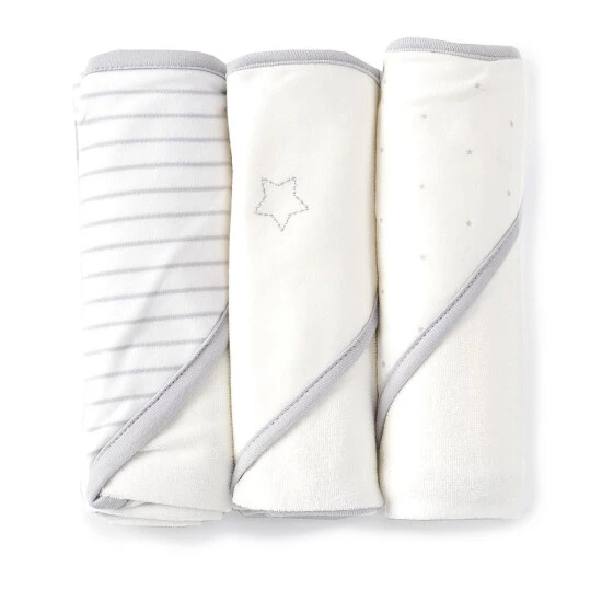 Cheap βοΈ Starting Out Baby Star 3-Pack Hooded Towels White/grey π 3 Cheap βοΈ Starting Out Baby Star 3-Pack Hooded Towels White/grey π