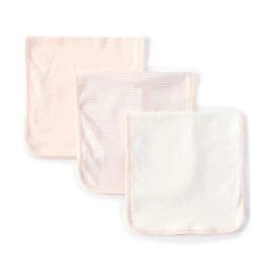 Best reviews of 🛒 Starting Out Baby 👧 Girls 3-Pack Burp Cloths Pink 🔔
