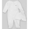Outlet ✨ Starting Out Baby Preemie-9 Months Long-Sleeve Elephant Coverall & Knotted Hat Set White 🧨 -Starting Out Shop unnamed file 369