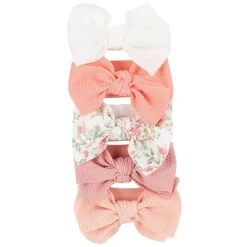 New 🤩 Starting Out Baby 👧 Girls Textured 5-Pack Assorted Headbands Multi 🛒