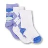 Best Pirce 🎁 Starting Out Baby Boys 3-Pack Argyle Crew 👗 Dress 🧦 Socks Periwinkle ❤️ -Starting Out Shop unnamed file 384
