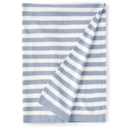 Deals 👏 Starting Out Baby Boys Stripe Blanket Blue 👏