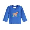 Best Pirce 🥰 Starting Out Baby Boys 12-24 Months Long Sleeve Puppy Applique Tee Blue 😉 -Starting Out Shop unnamed file 416