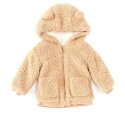 Budget 😀 Starting Out Baby 3-24 Months Bear Hood 🧥 Coat Ivory 🤩 -Starting Out Shop unnamed file 42