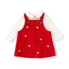 Buy 🤩 Starting Out Baby 👧 Girls 12-24 Months Peter-Pan Collar Long Sleeve Tee Santa Corduroy Pinafore Jumper 2-Piece Set Red 👍 -Starting Out Shop unnamed file 43