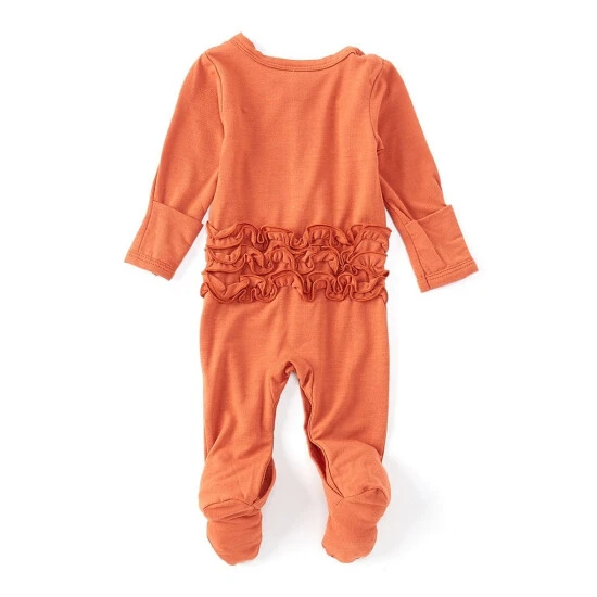 Budget 👏 Starting Out Baby 👧 Girls Newborn-9 Months Footed Coverall Bruschetta ⭐ 4 Budget 👏 Starting Out Baby 👧 Girls Newborn-9 Months Footed Coverall Bruschetta ⭐ - Image 2