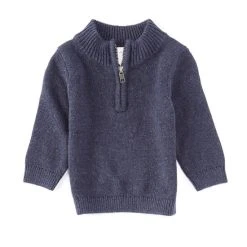 Brand new 🤩 Starting Out Baby Boys 3-24 Months Quarter-Zip Sweater Ivory ⭐ -Starting Out Shop unnamed file 62