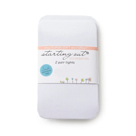Best deal ๐ฅ Starting Out 2-Pack Microfiber Tights White ๐ฅฐ 3 Best deal ๐ฅ Starting Out 2-Pack Microfiber Tights White ๐ฅฐ