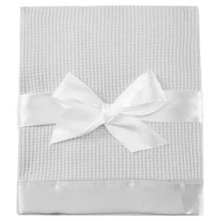 Budget 🧨 Starting Out Baby Satin-Trim Blanket White ⭐ -Starting Out Shop unnamed file 7